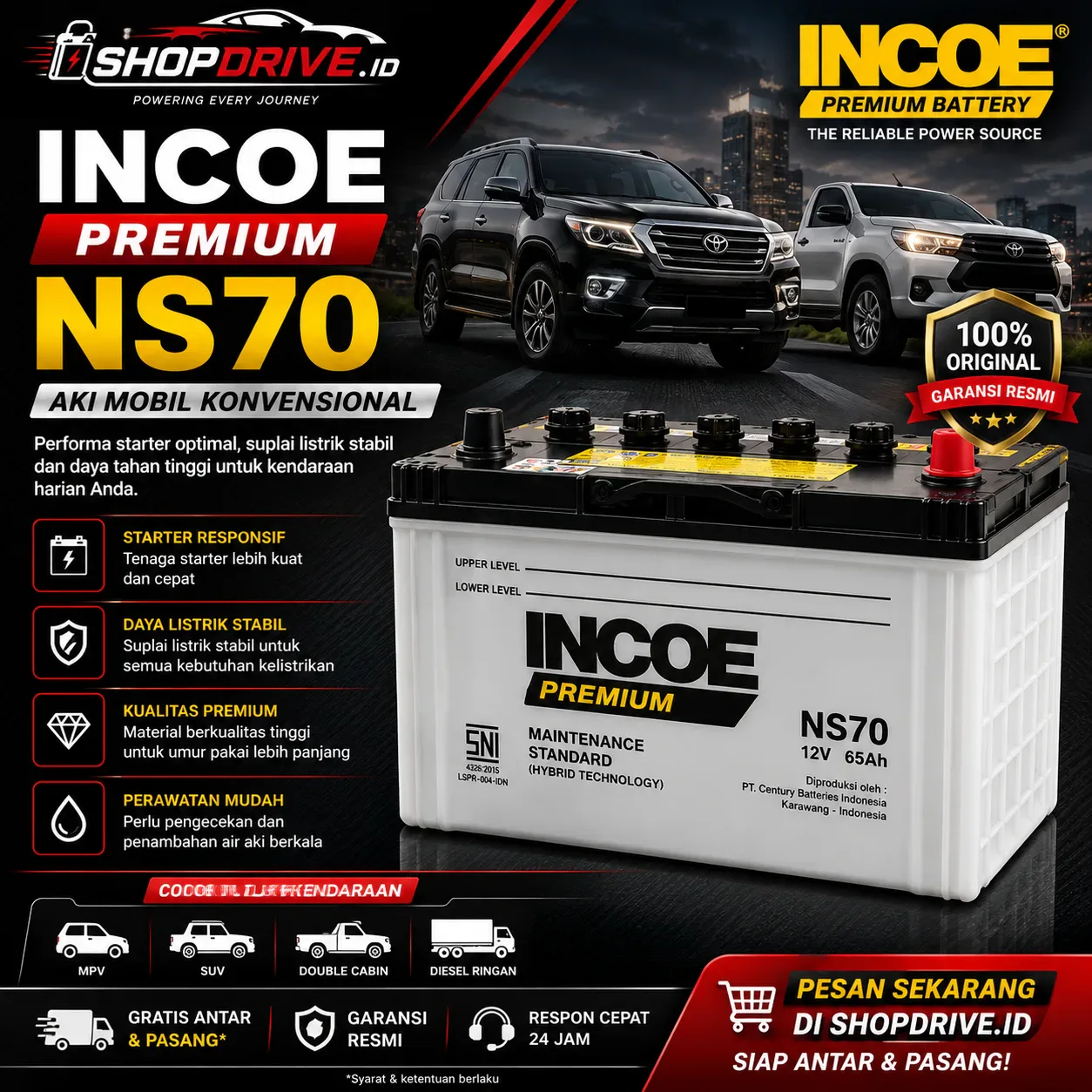 Incoe Premium NS70